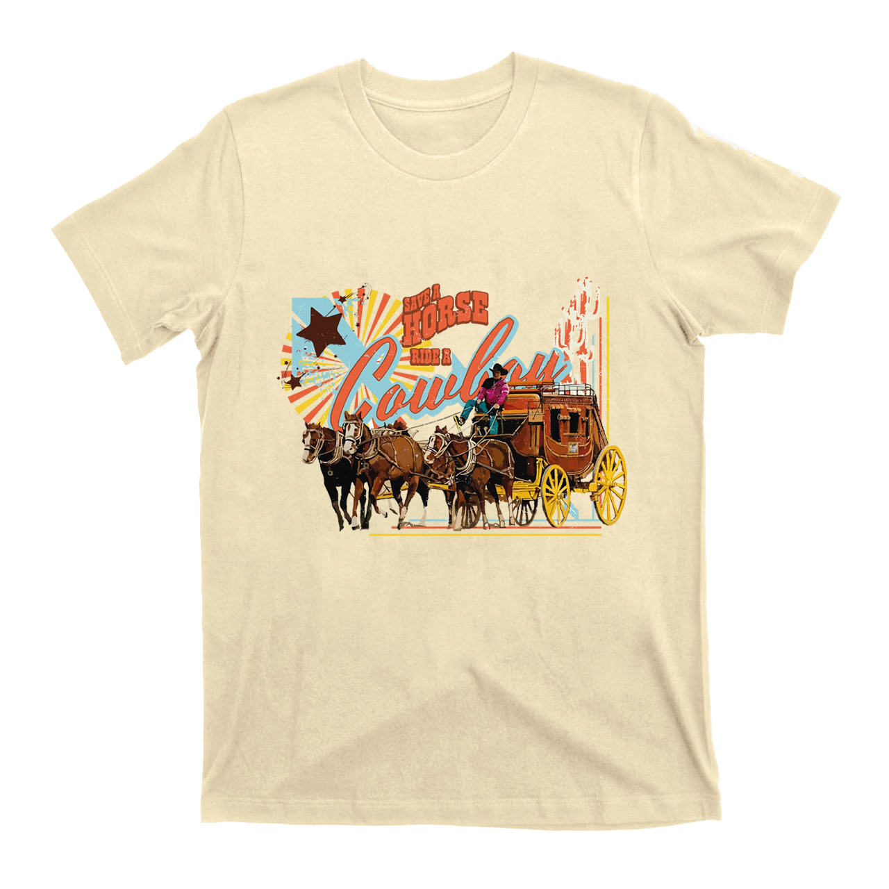 Save A Horse Ride A Cowboy Western T-Shirts