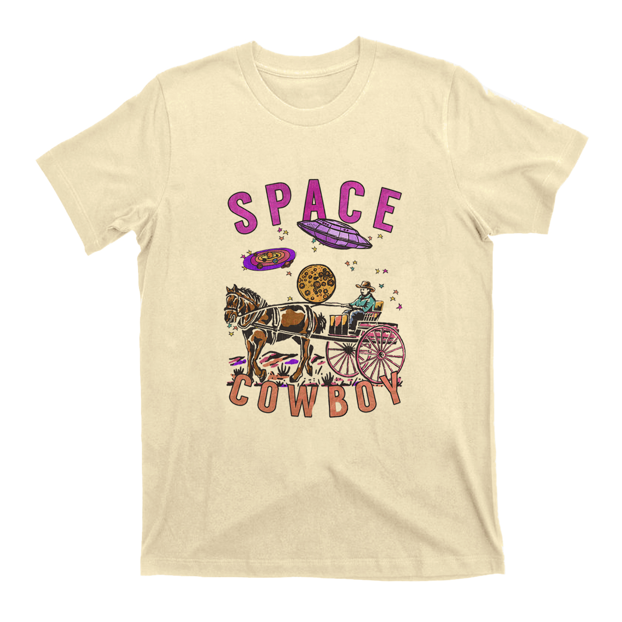 Space Cowboy Vintage Style T-Shirts