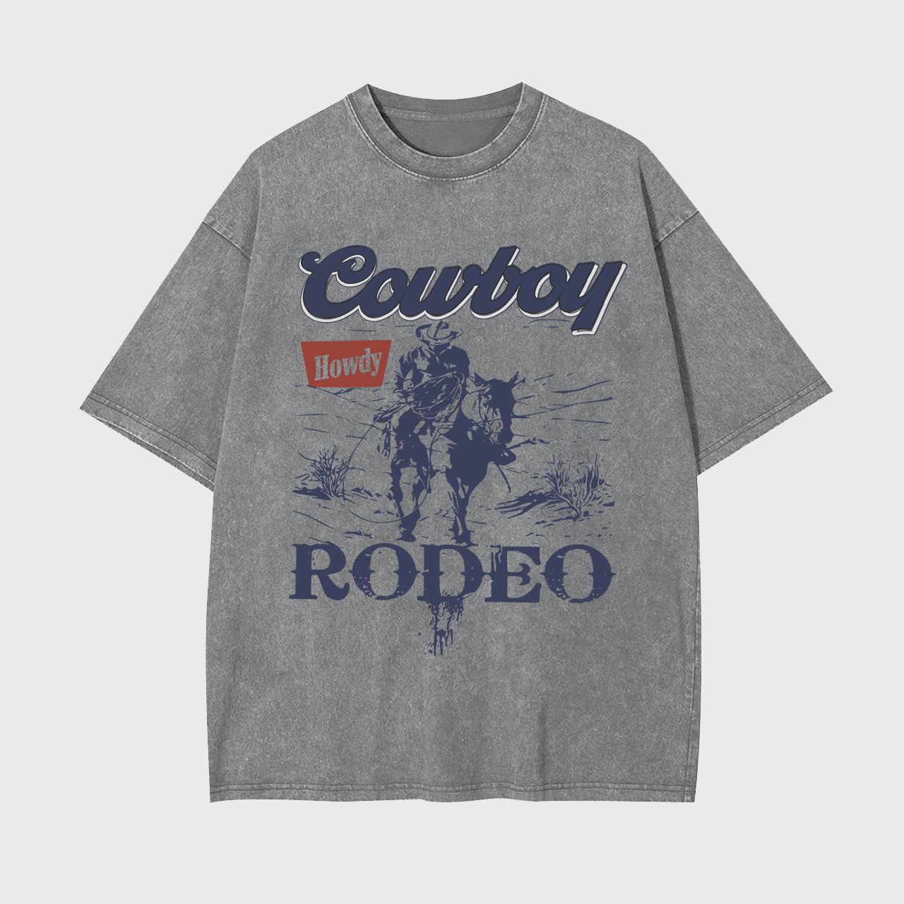 Wild West Cowboy Rodeo Garment-dye Tees
