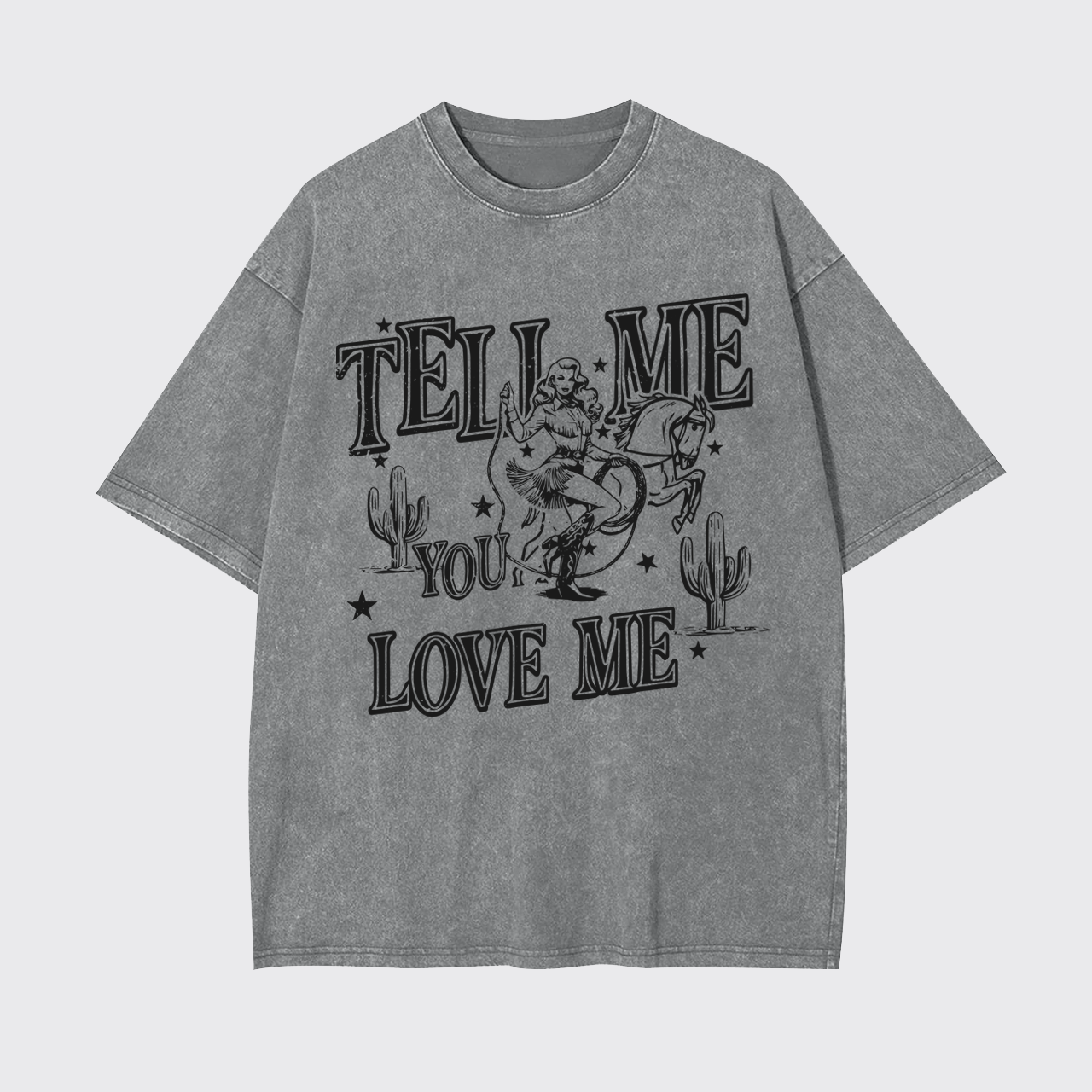 Western Country Concert Garment-dye Tees