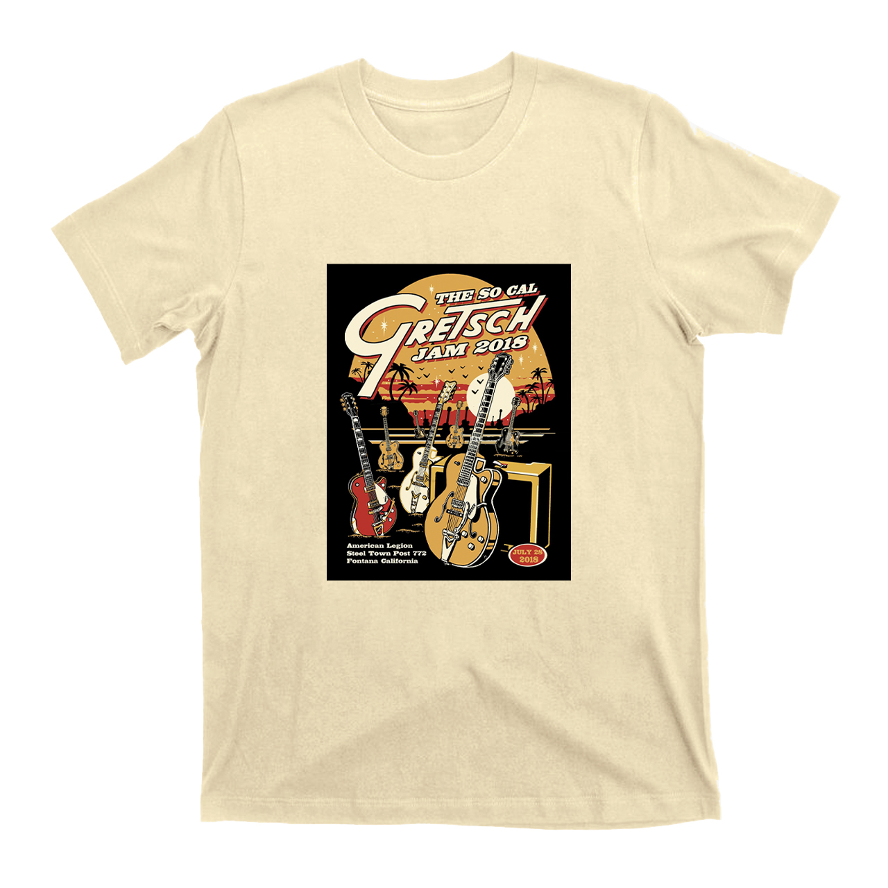 The So Cal Gretsch Jam 2018 T-Shirts