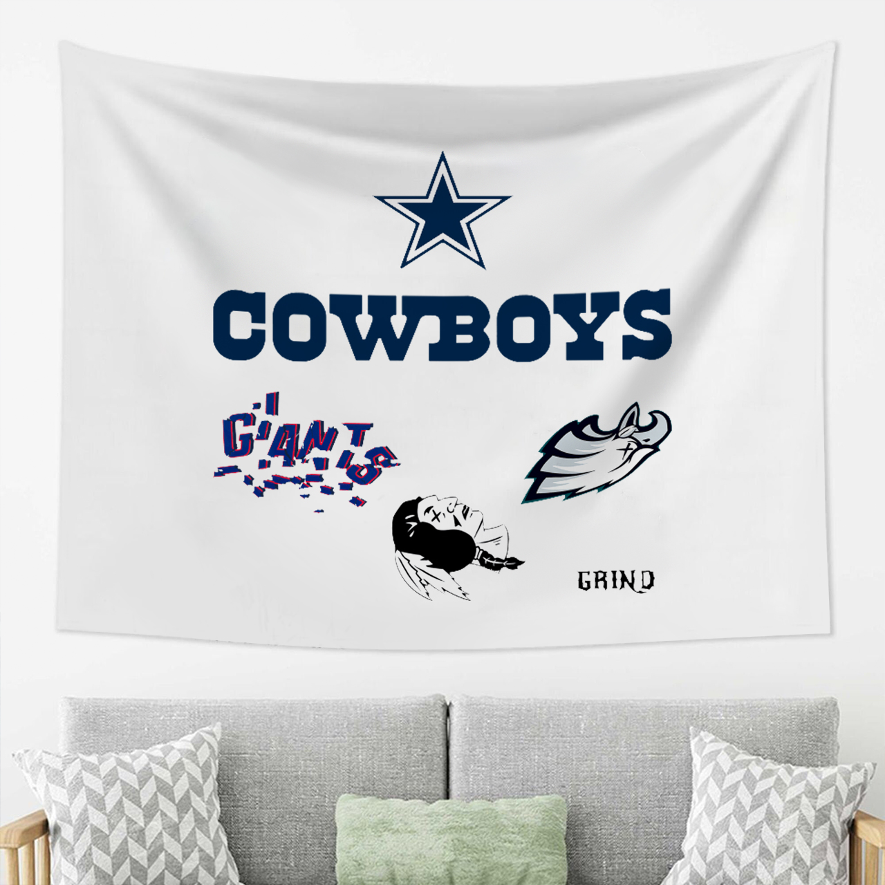 Cowboys Run the NFL East Cowboybay Tapestry