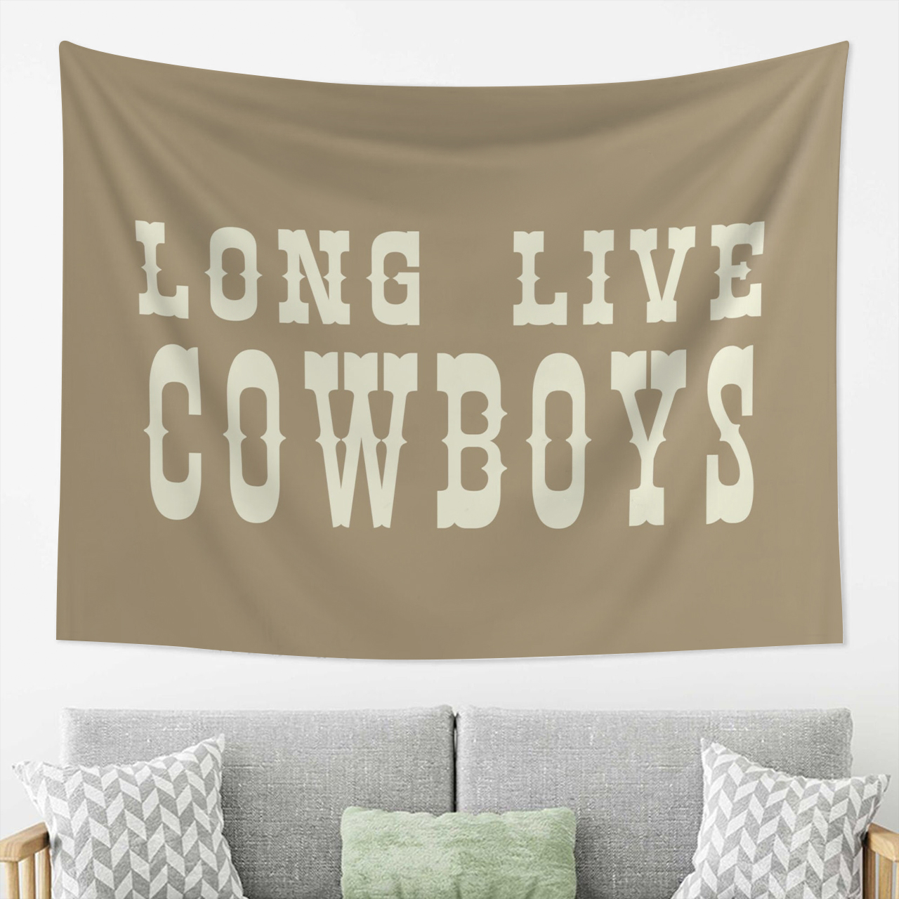 Long Live Cowboys Tapestry