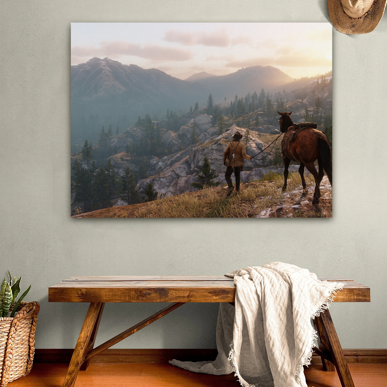 Welcome the Down of Victory Canvas Wall Art