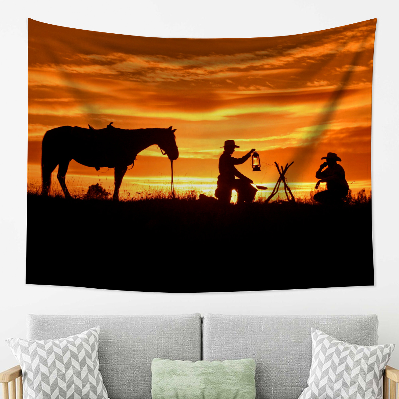 Enjoy the Tranquility of Sunset Tapestry