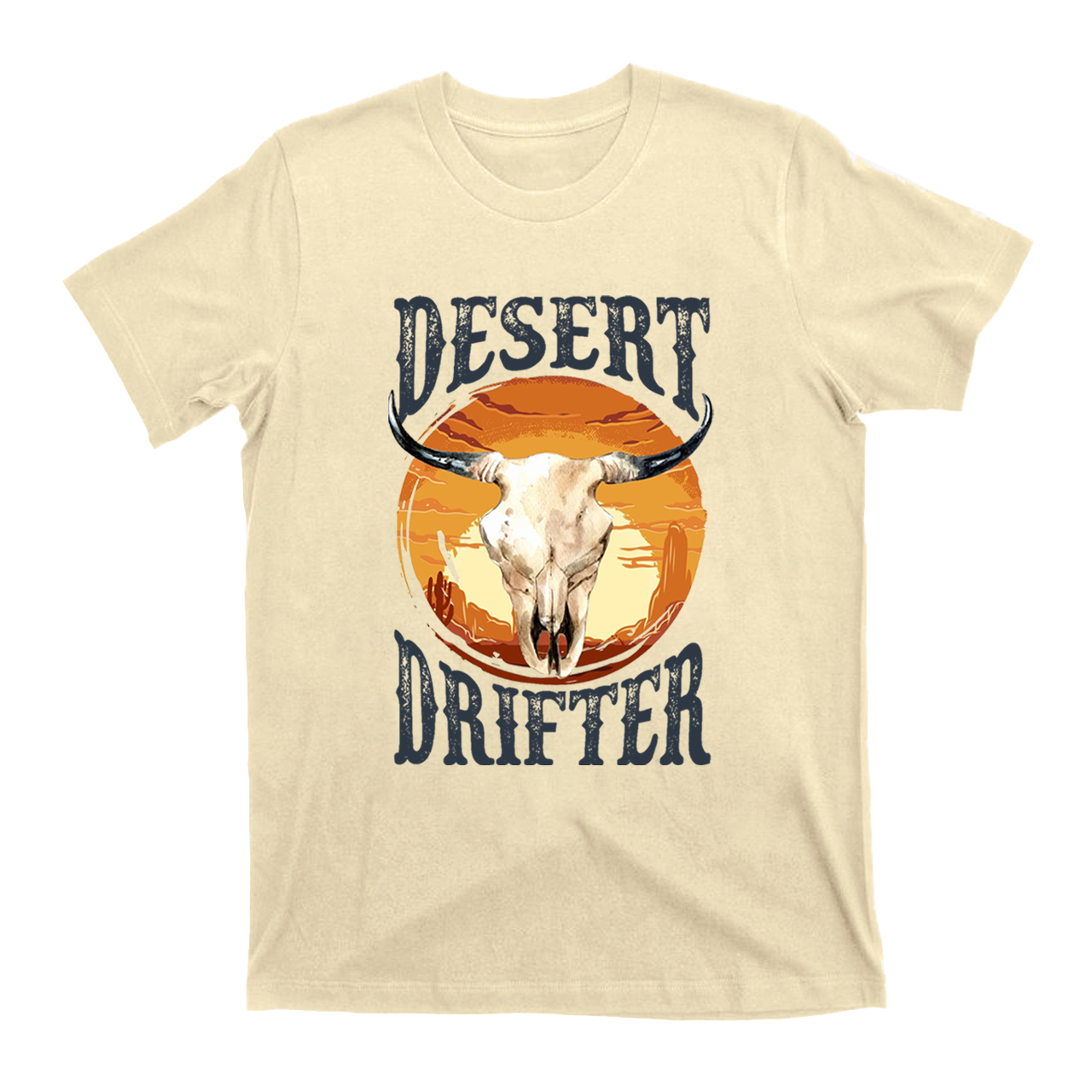 Desert Drifter Cow Bull T-shirt