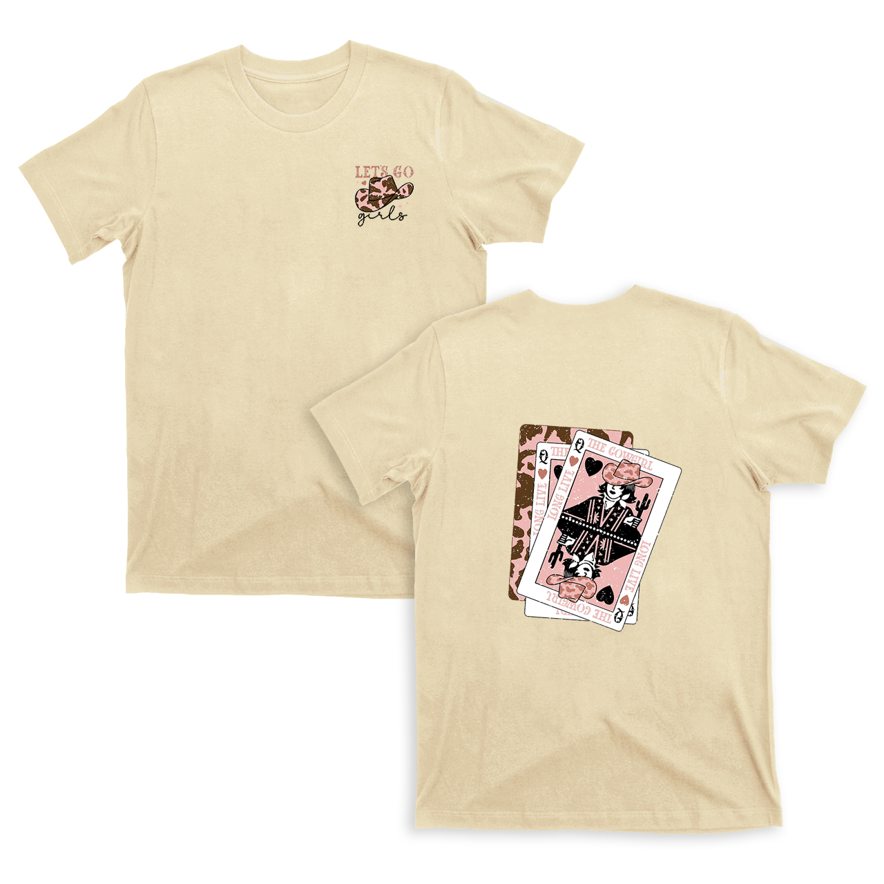 Long Live The Cowgirl Texas Hold'em T-shirt