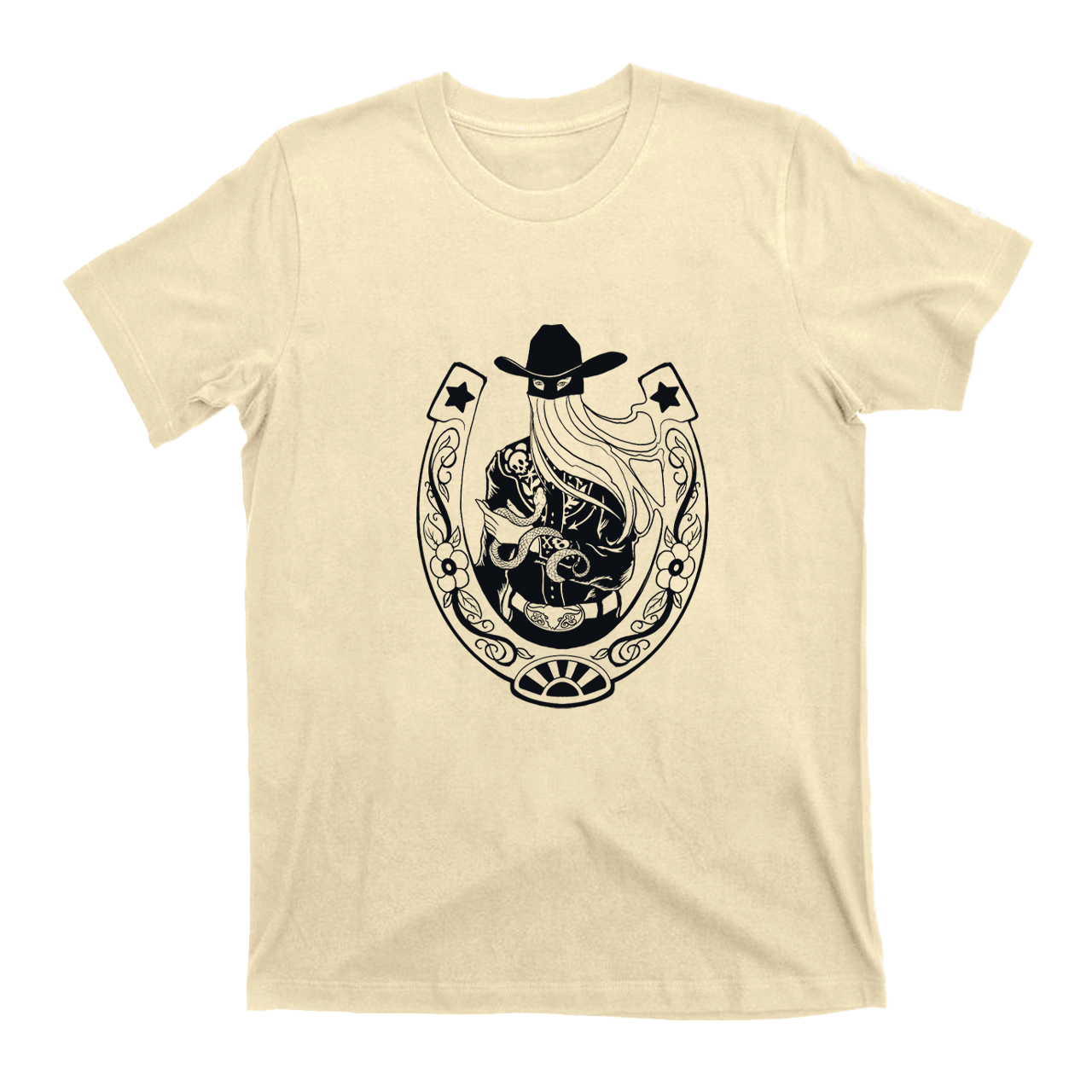 Orville in Black and White T-shirt