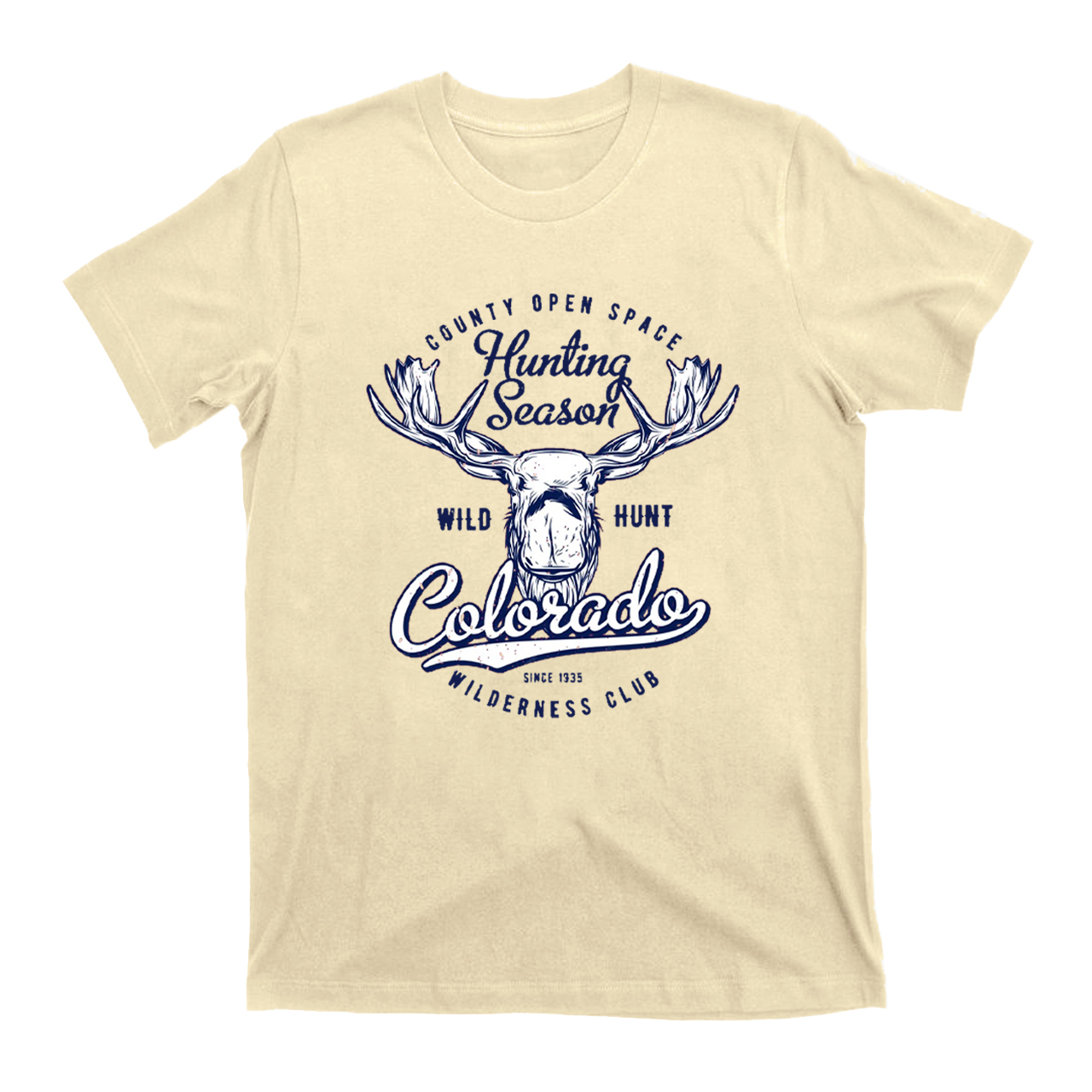 Colorado Moose Hunting Club Hunting Season Hunter Classic T-Shirt