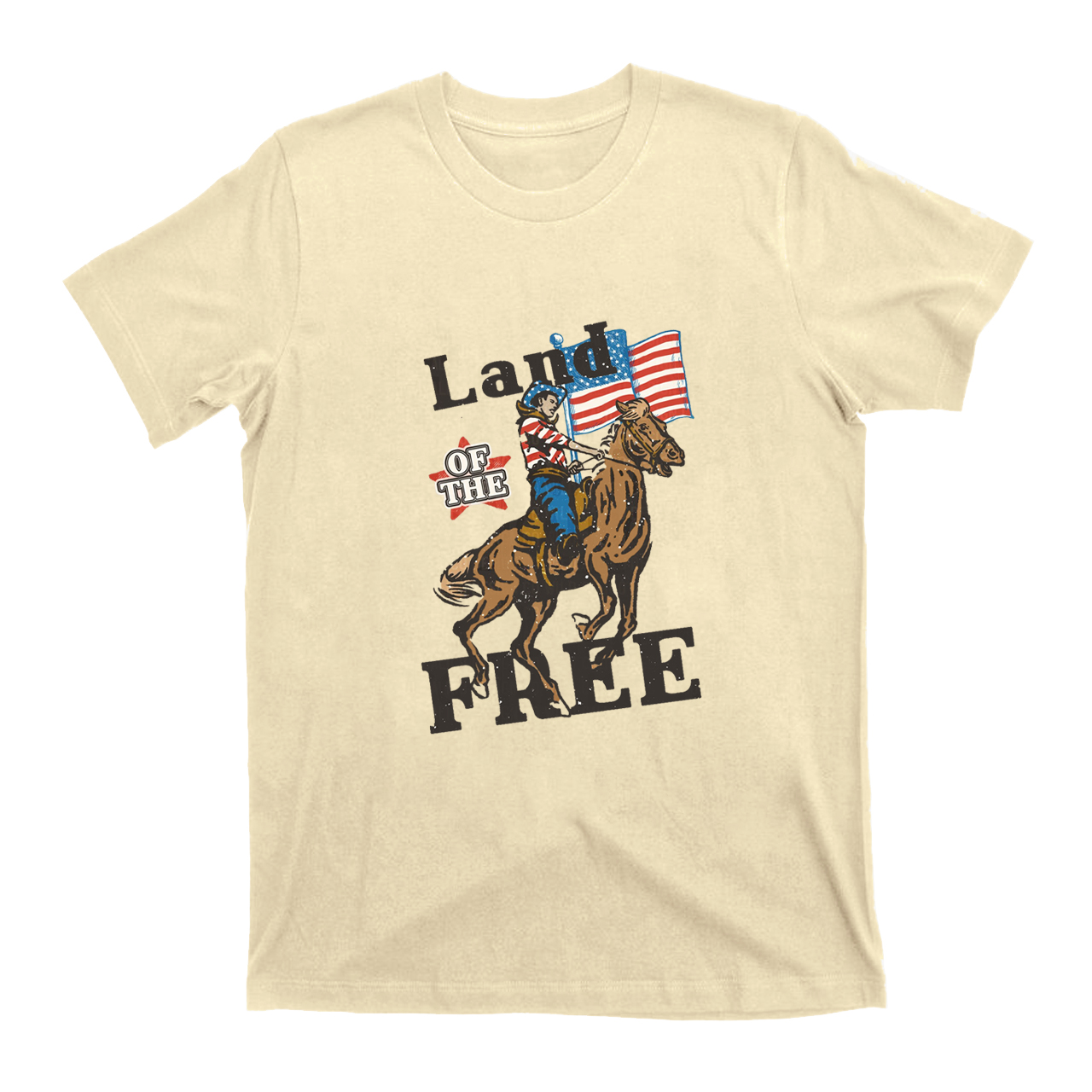 Land of the Free Cowboy T-shirt
