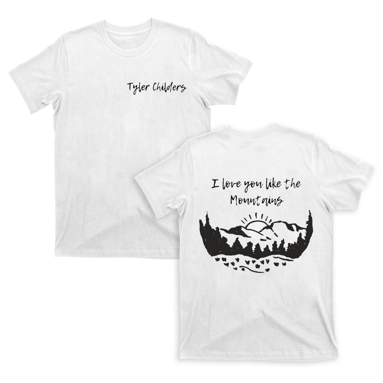 Tyler Childers Like The Mountains T-Shirts