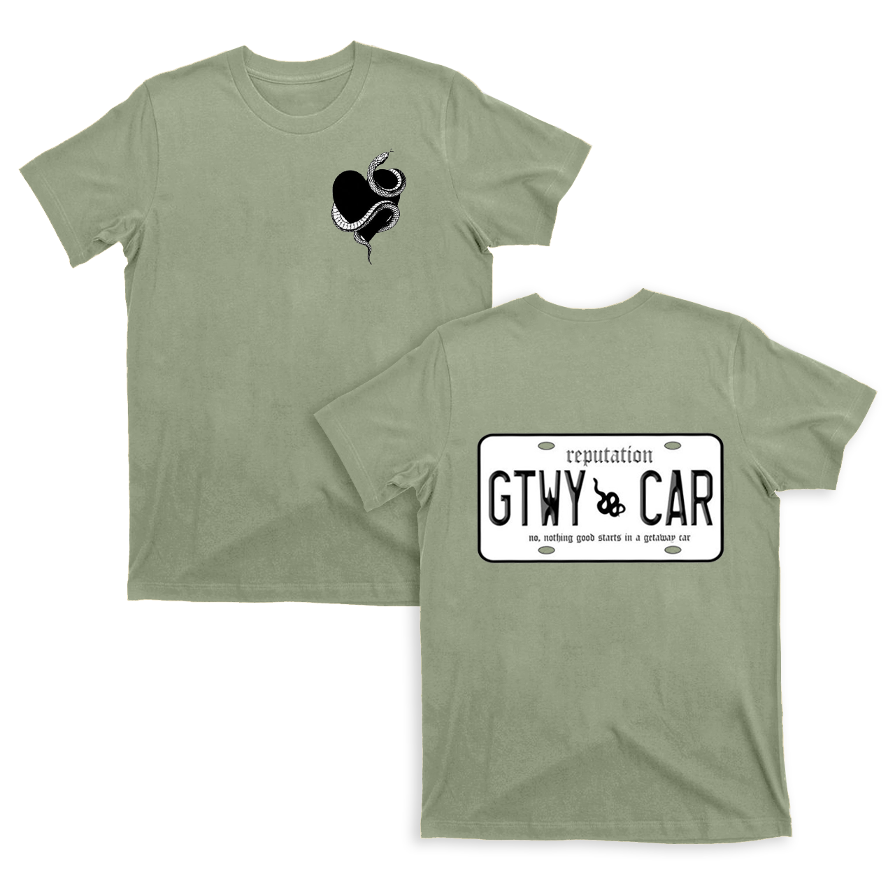 Nothing Good Starts In A Getaway Car T-Shirts