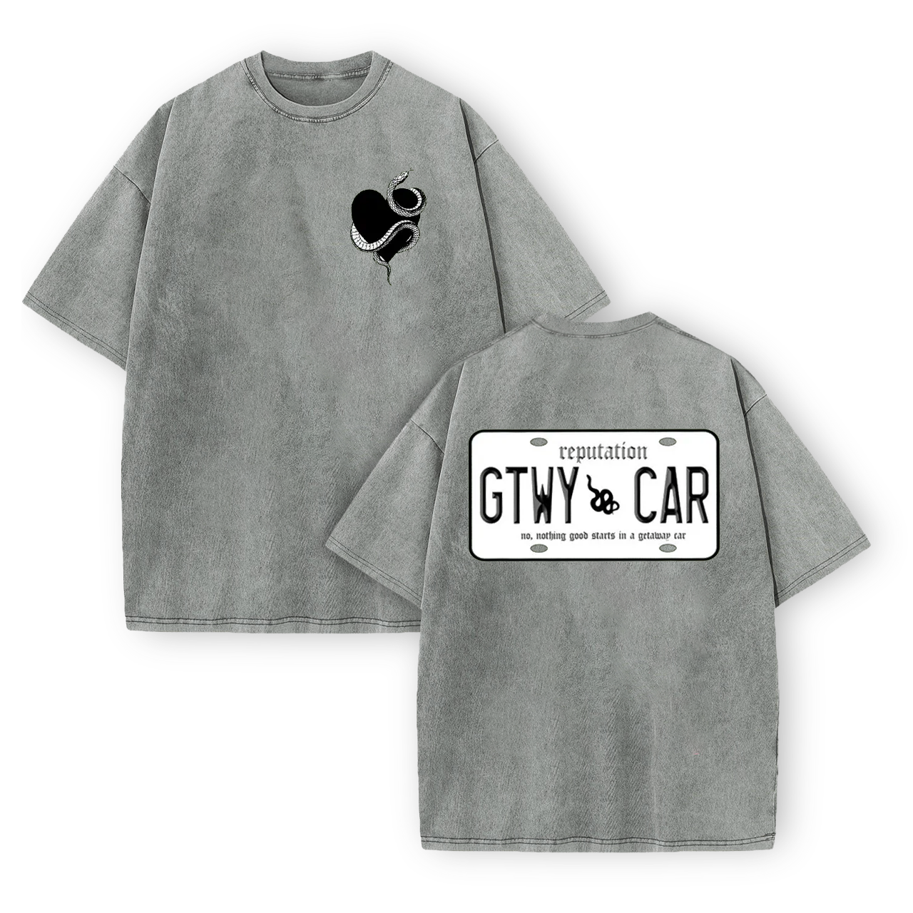 Nothing Good Starts In A Getaway Car Garment-dye Tees