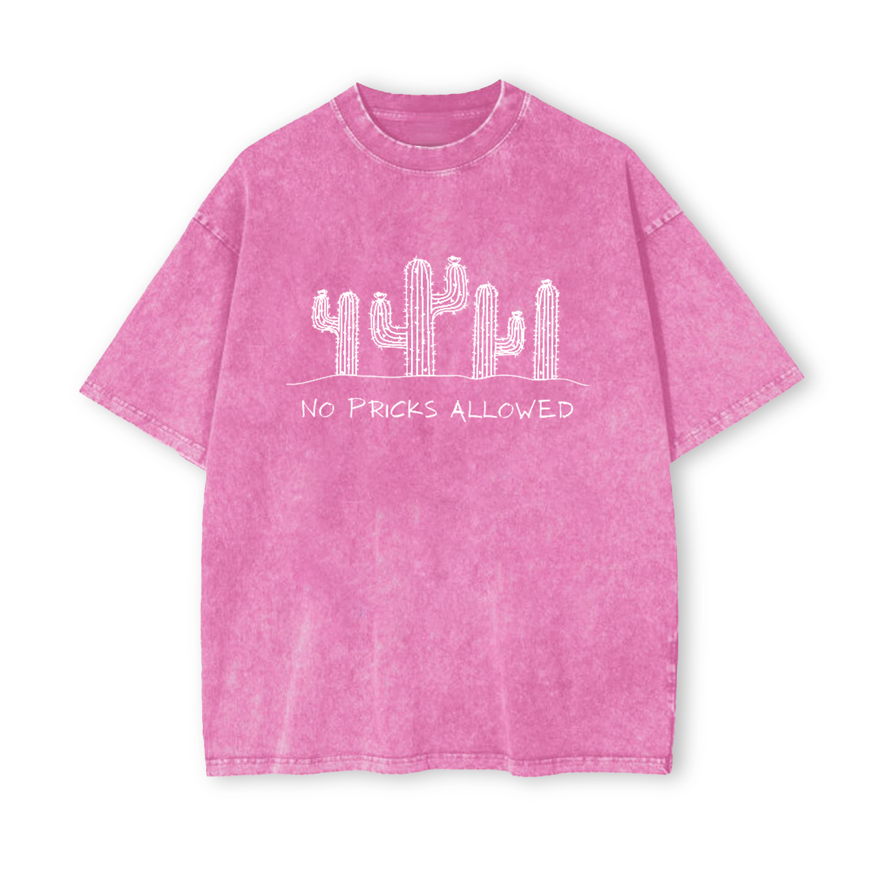 No Pricks Allowed Garment-dye Tees