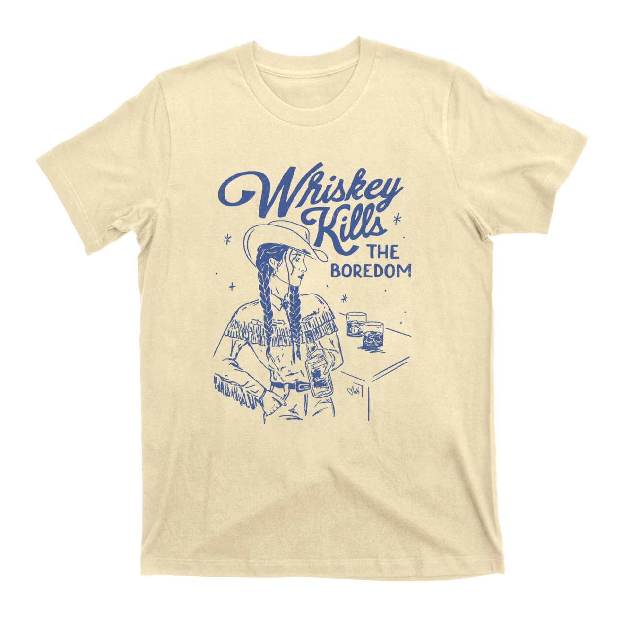 Whiskey Kills The Boredom T-Shirts