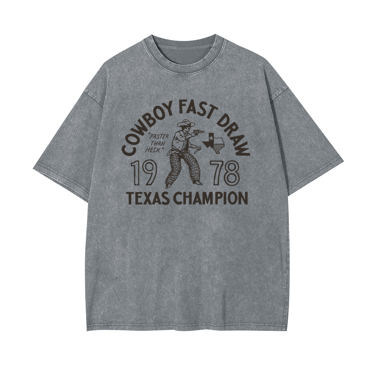Cowboy Fast Draw Garment-dye Tees