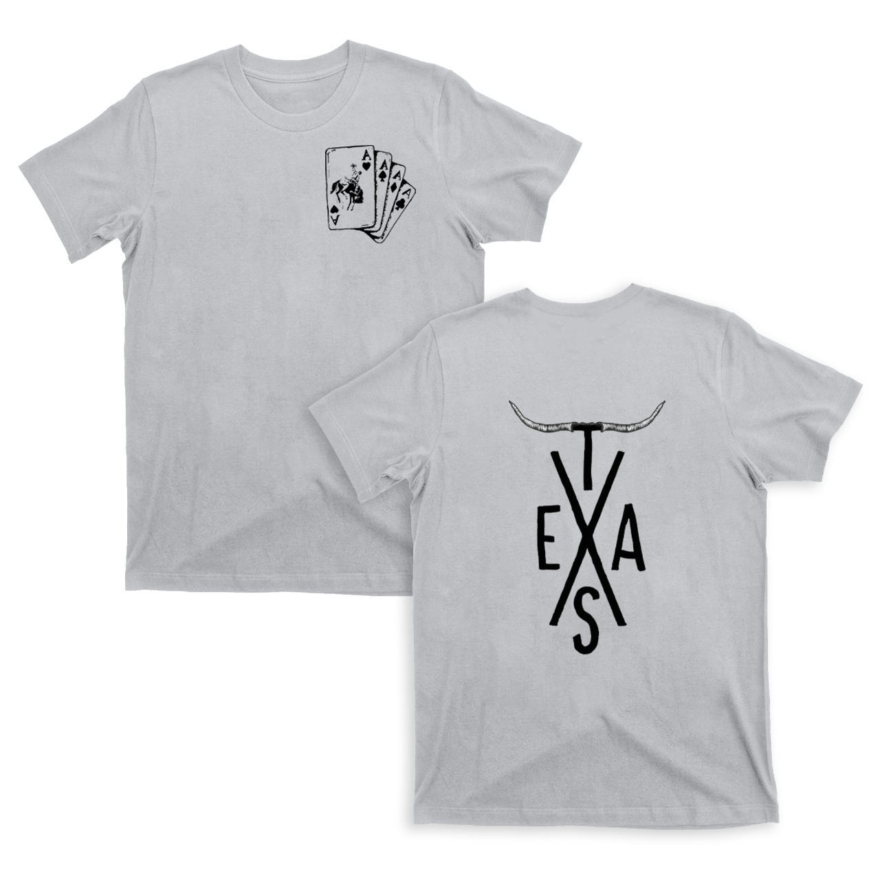 Original Texas Cow Bull T-Shirts