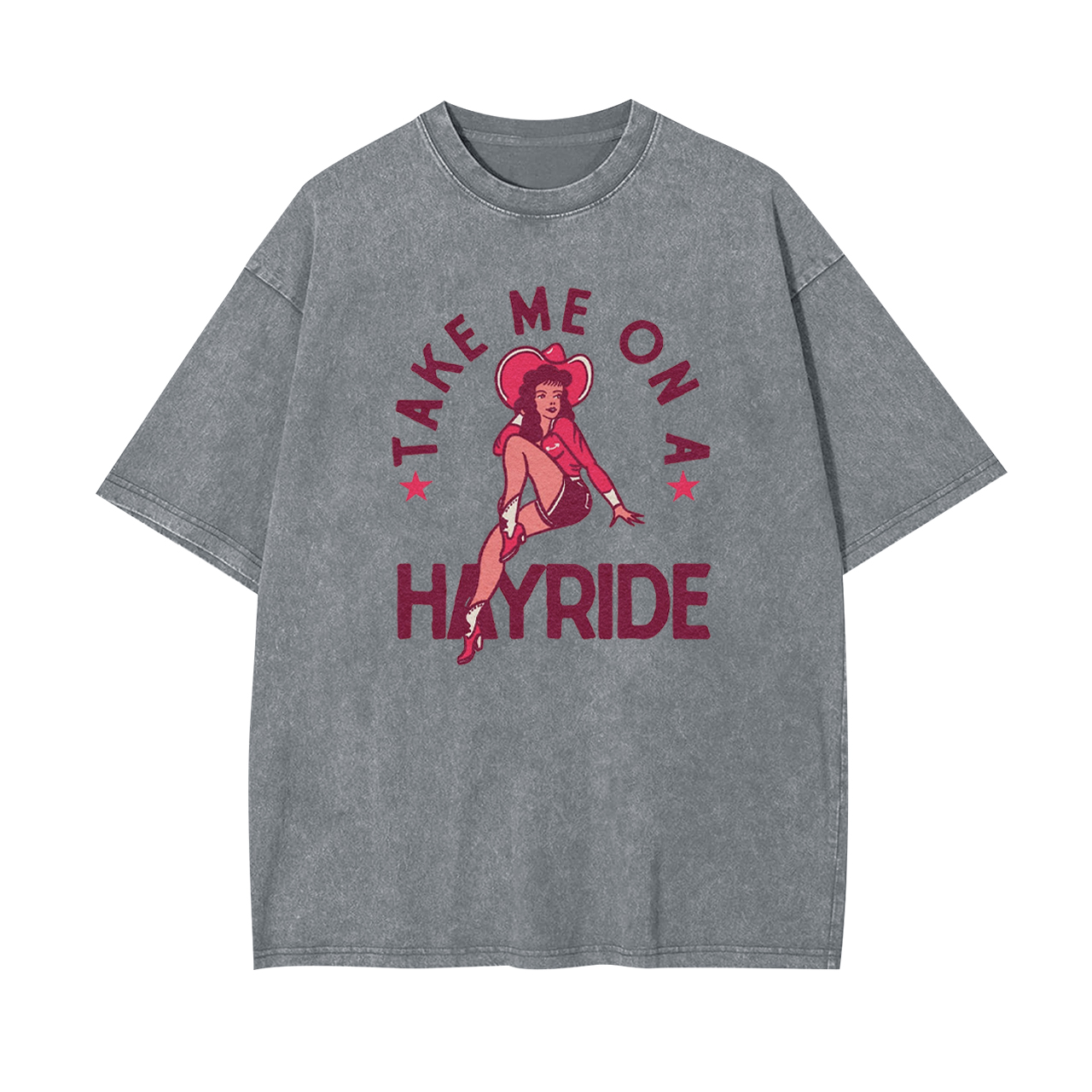 Take Me On A Hayride Garment-dye Tees