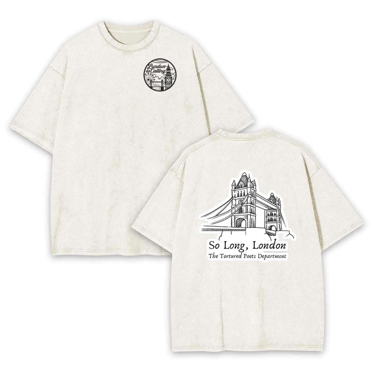 London Boy So Long Garment-dye Tees