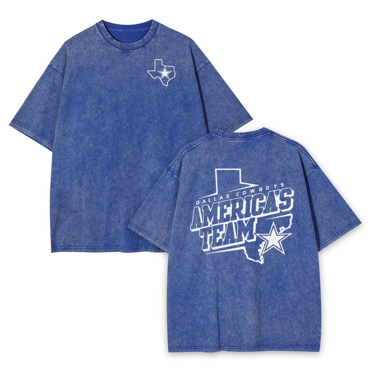Texas Dallas Cowboys America’s Team Garment-dye Tees