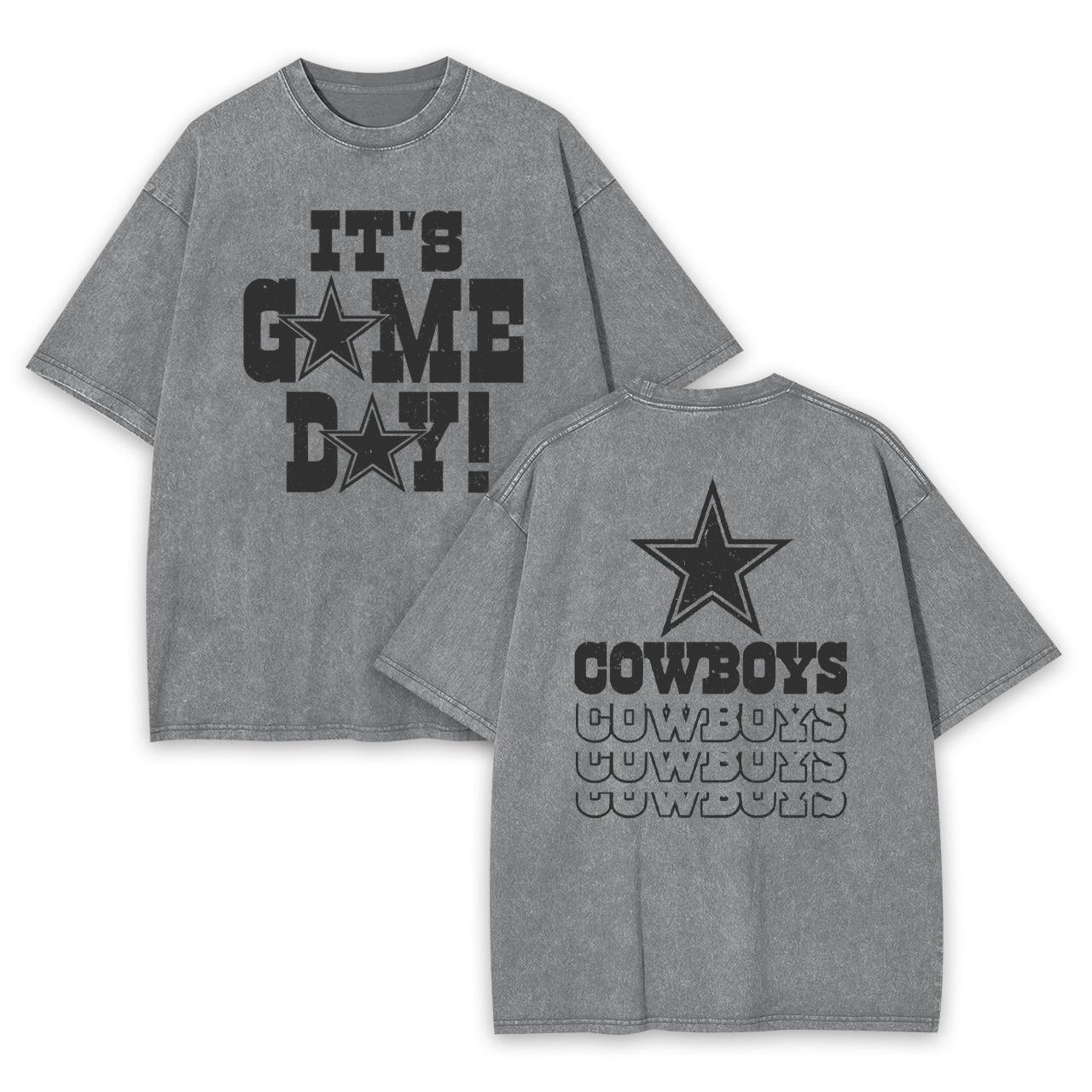 It's Game Day Dallas Cowboys Garment-dye Tees