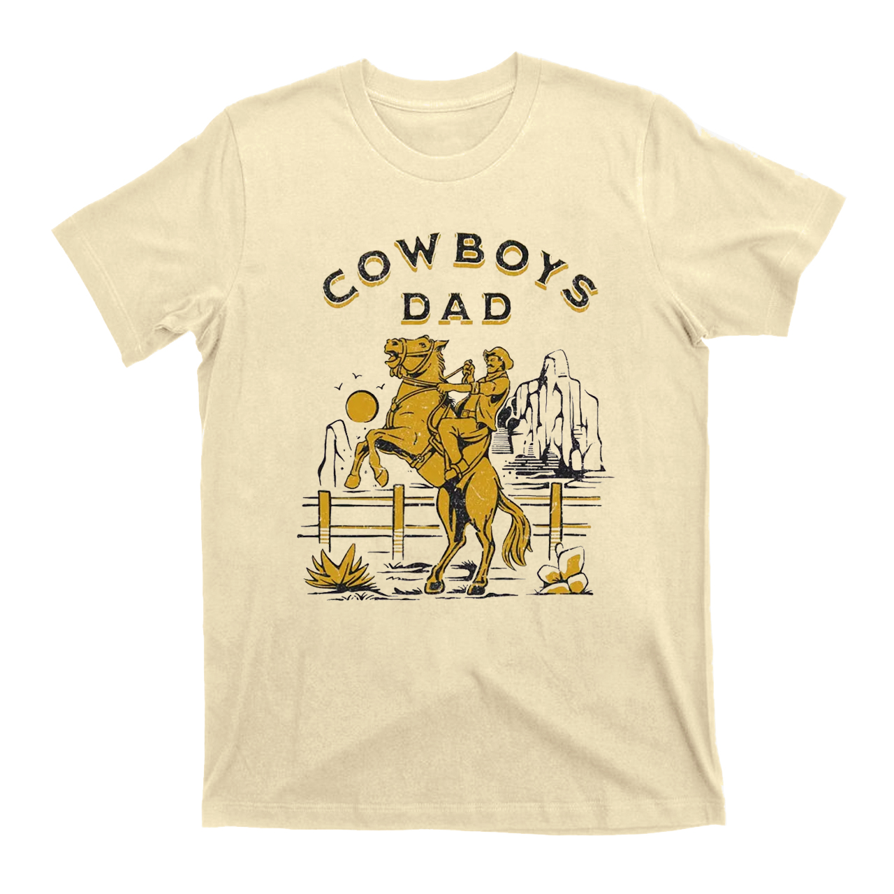 Cowboys Dad-Western Cowboy Country T-Shirts