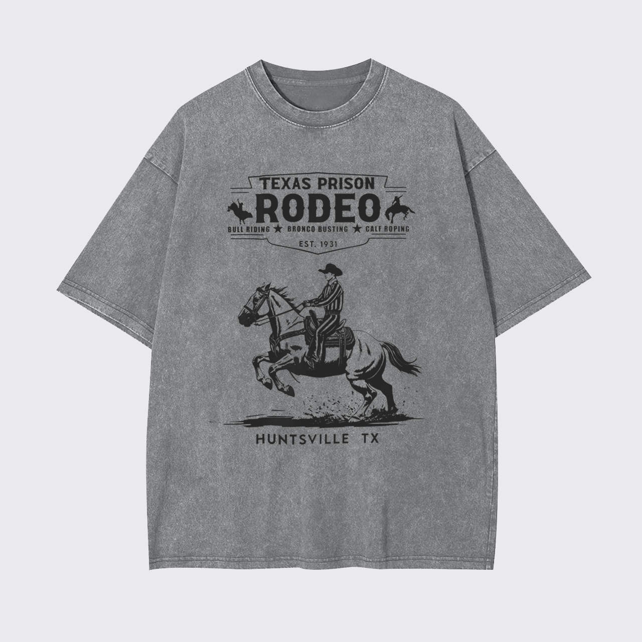 Texas Prison Rodeo Garment-dye Tees