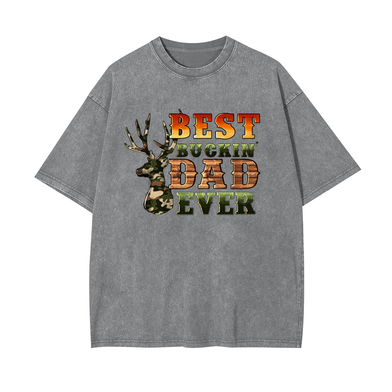 Best Buckin Dad Garment-dye Tees