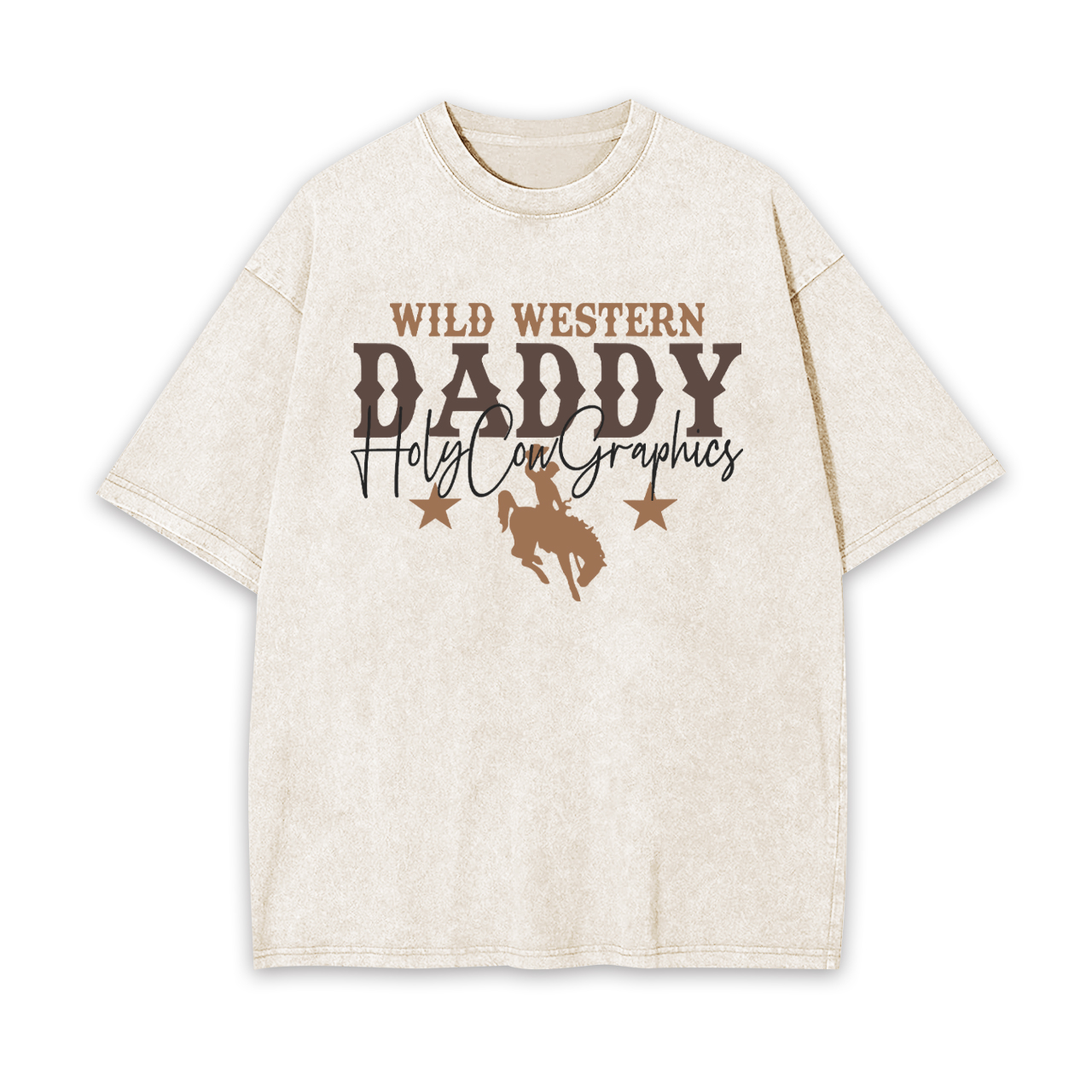 [Copy]The Cool Dad 90s Cowboy Garment-dye Tees