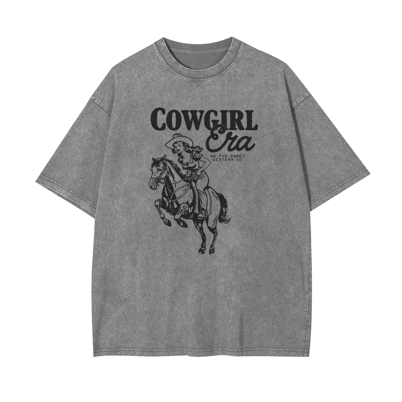 Cowgirl Era Run to The Furture Garment-dye Tees