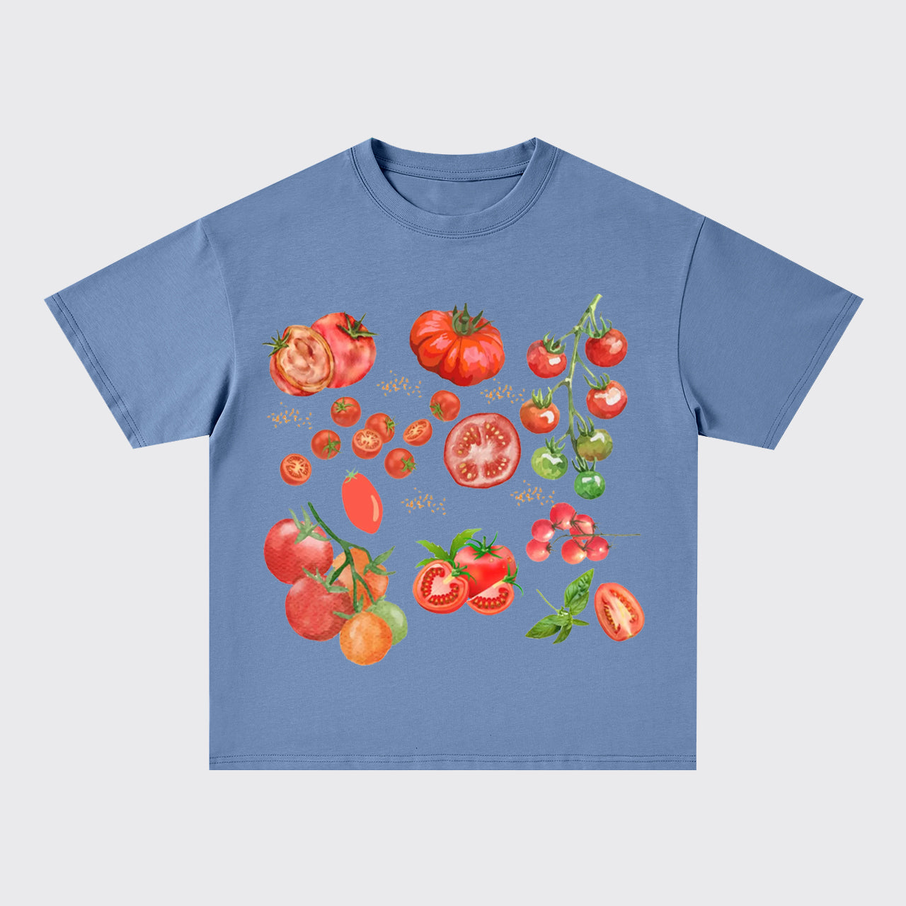 Vegetable Tomato Oversize T-Shirts