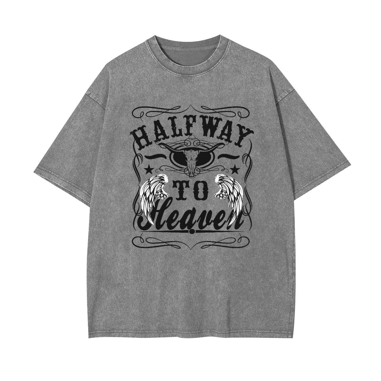 Halfway To Heaven Garment-dye Tees