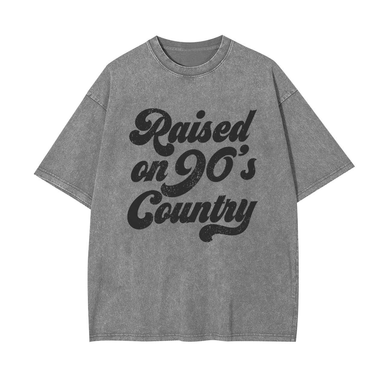 Raised on 90s Country Garment-dye Tees