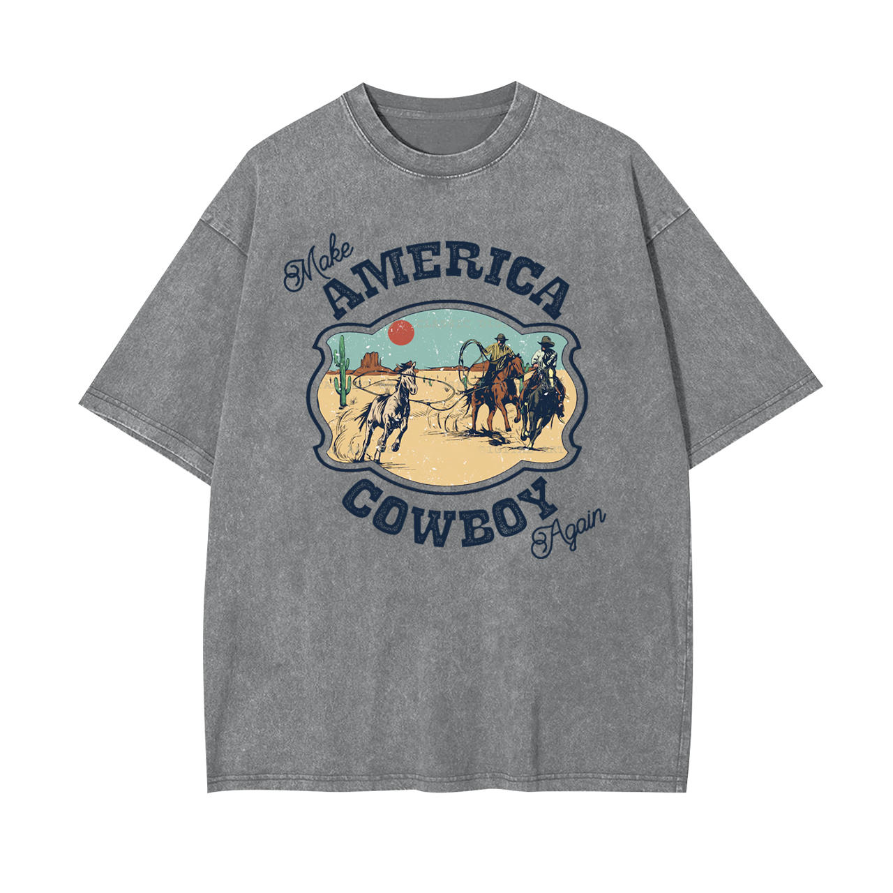 Make America Cowboy Again Garment-dye Tees