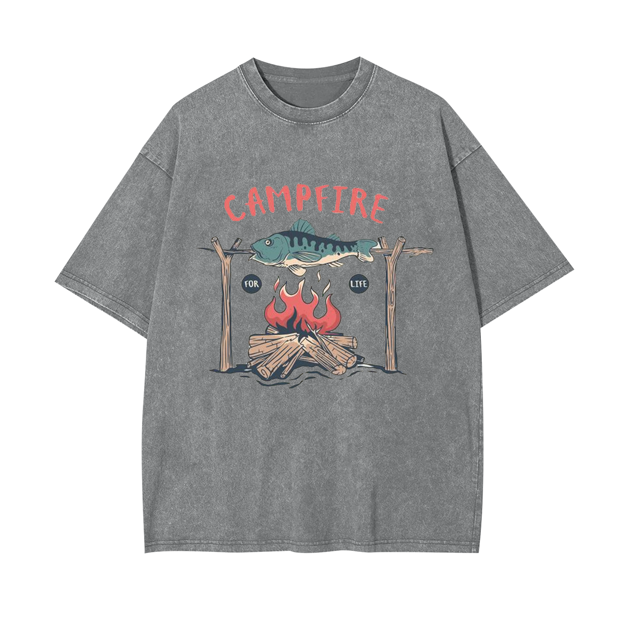 Campfire For Life Garment-dye Tees