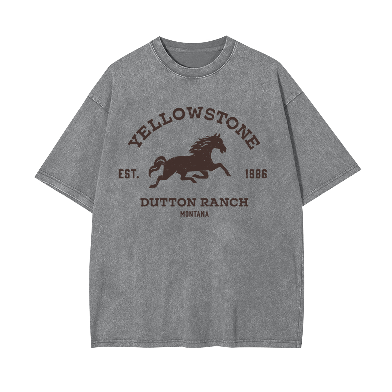 Yellowstone National Park Dutton Ranch Garment-dye Tees