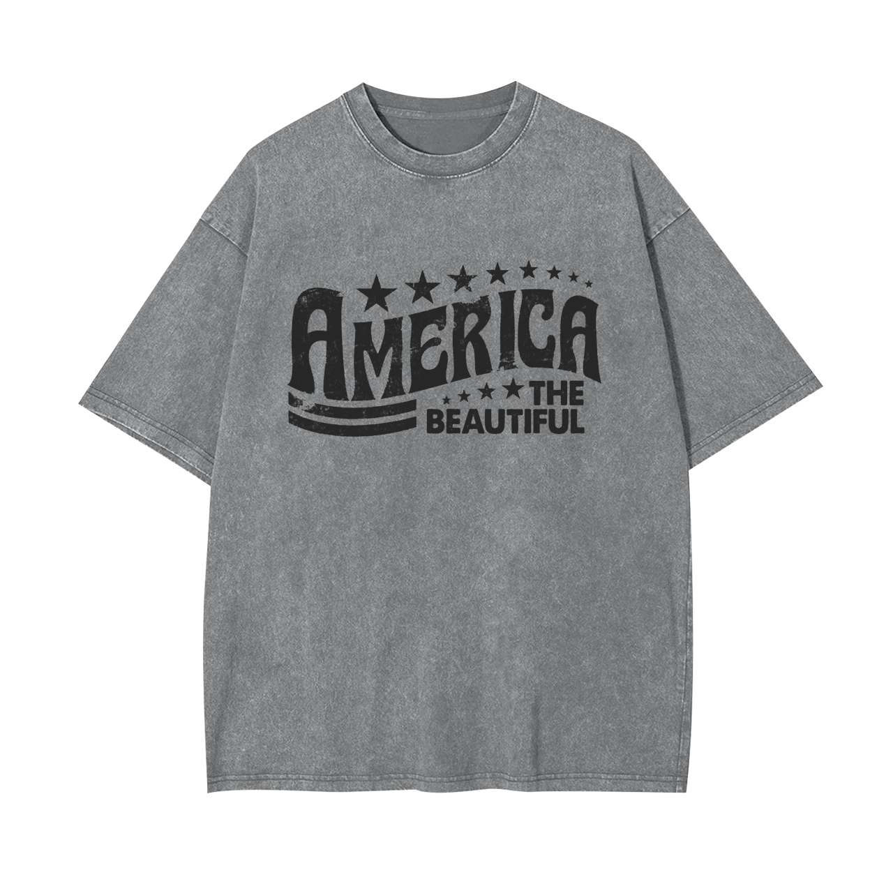 America The Beautiful Garment-dye Tees