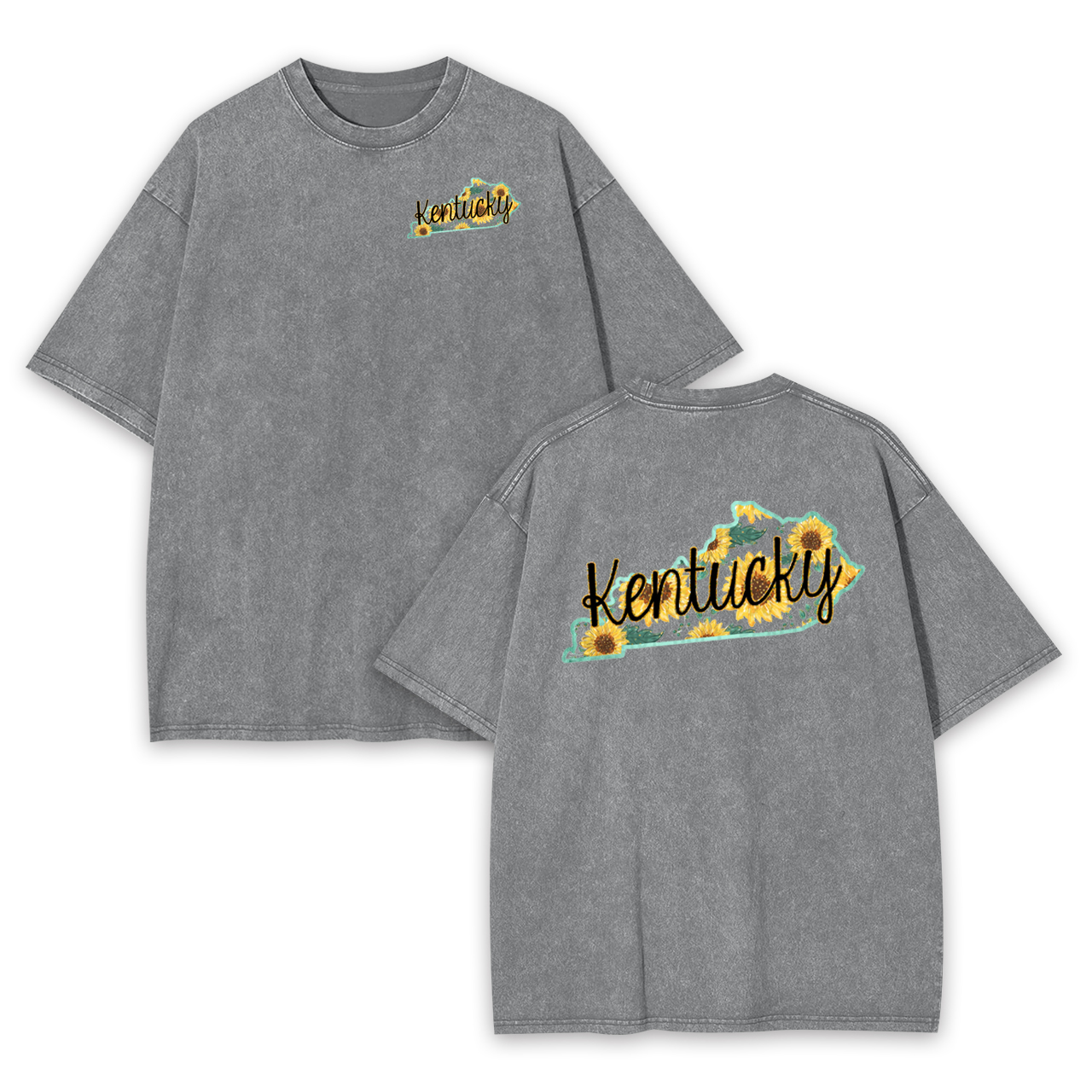 Kentucky Sunflower Garment-dye Tees