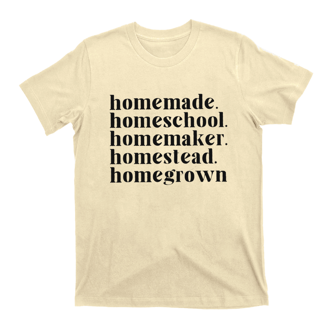 Homemade，Homeschool T-Shirts