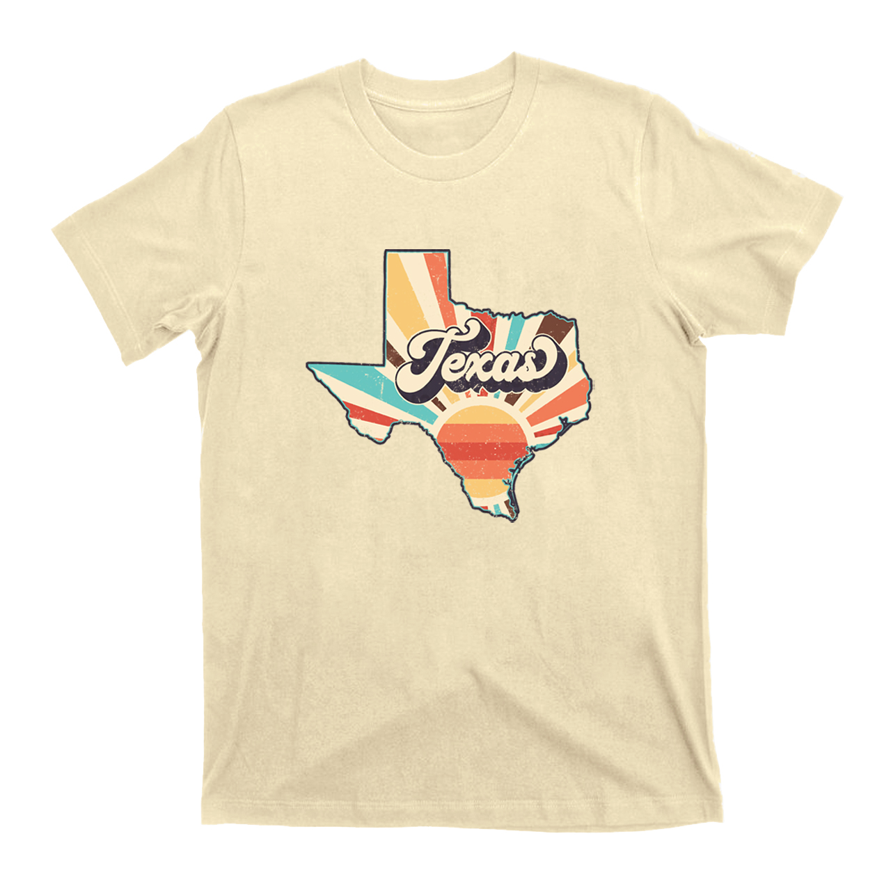 Retro Texas States Clipart T-Shirts