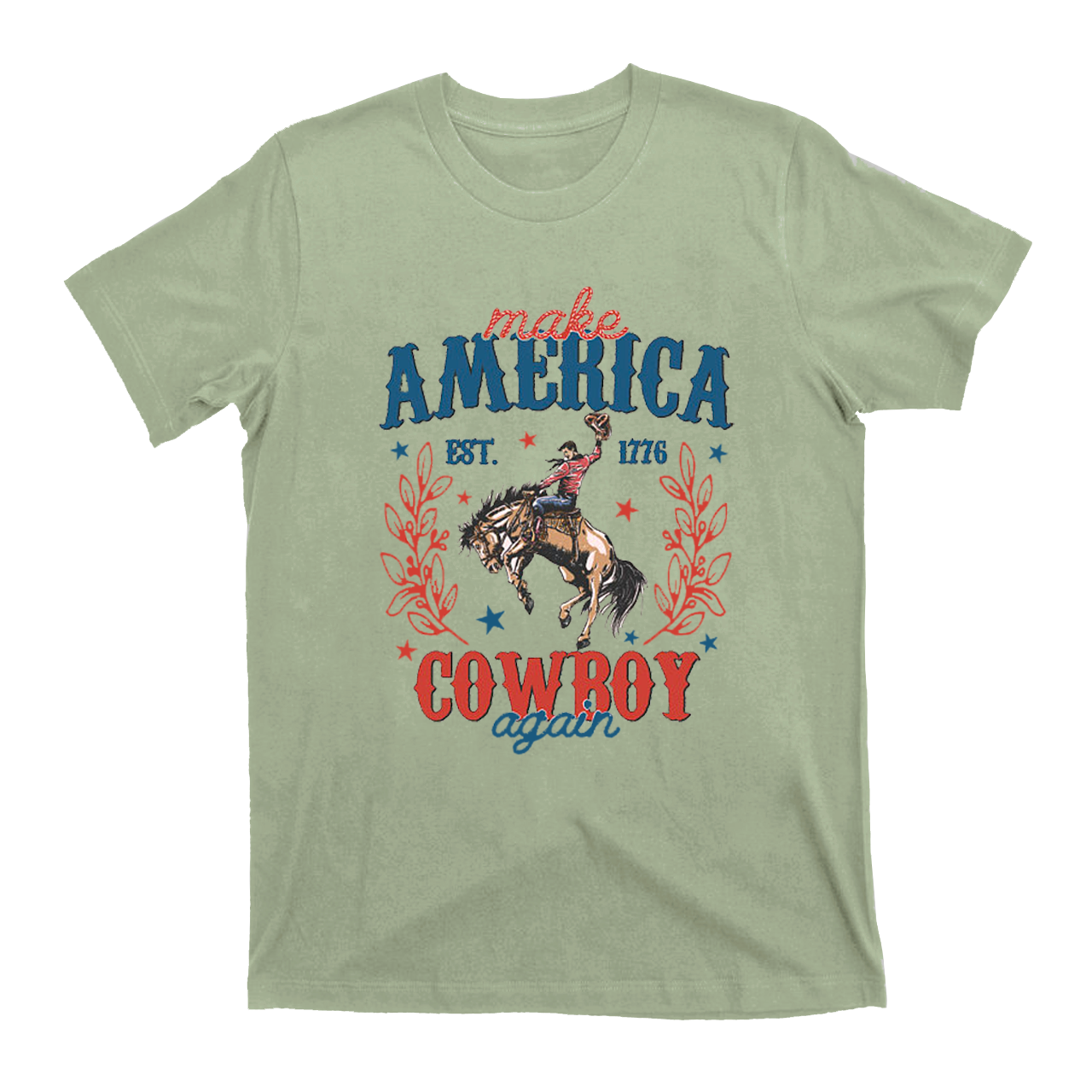 Made Ameria EST. 1776 Cowboy Again T-Shirts
