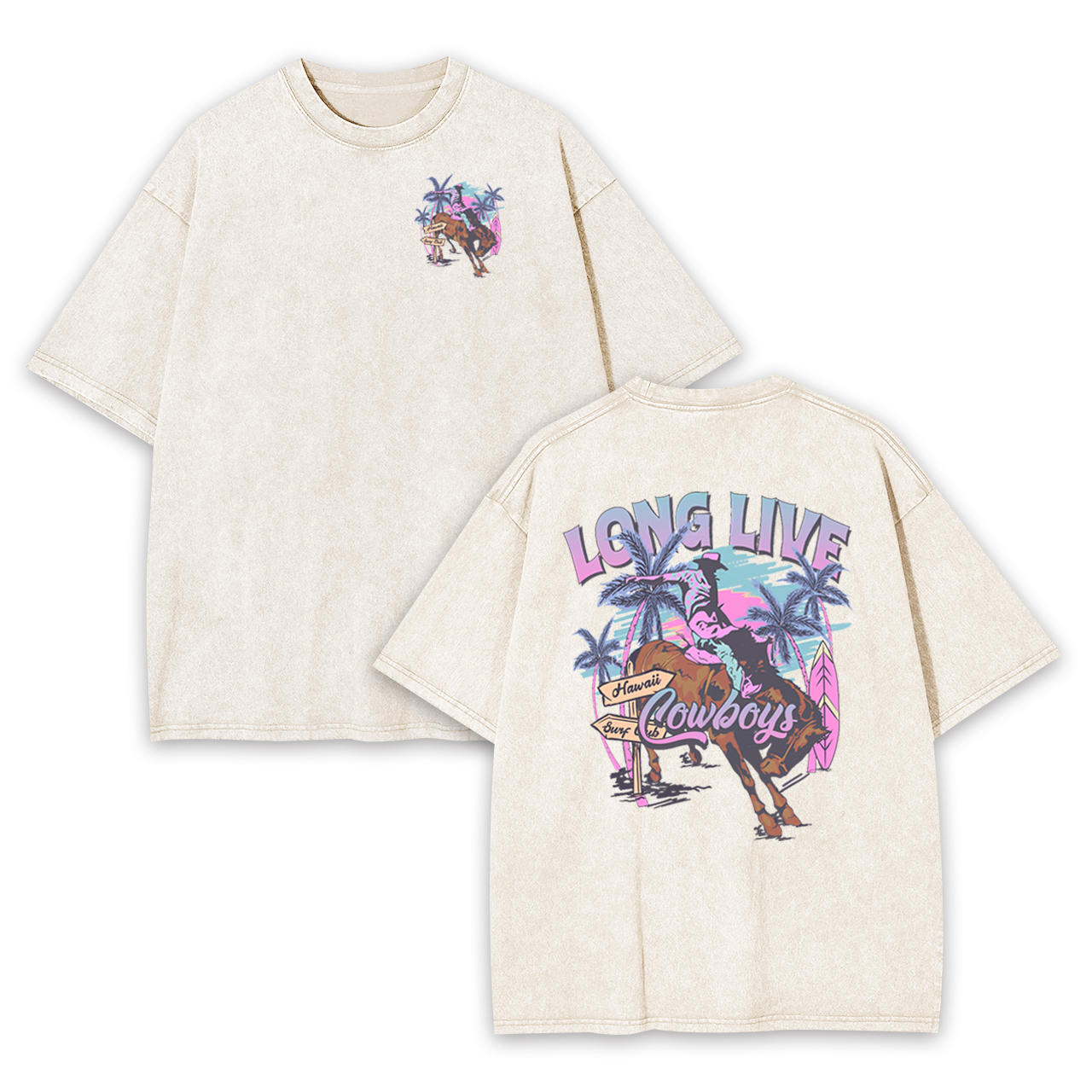 Long Live Cowboy Garment-dye Tees