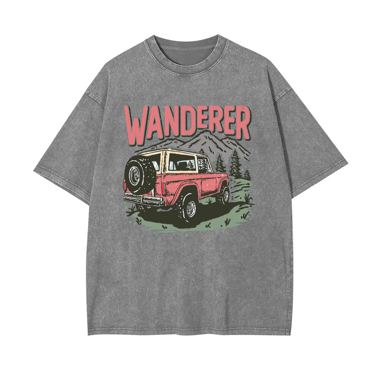Adventure Sublimation Of Wanderer Garment-dye Tees