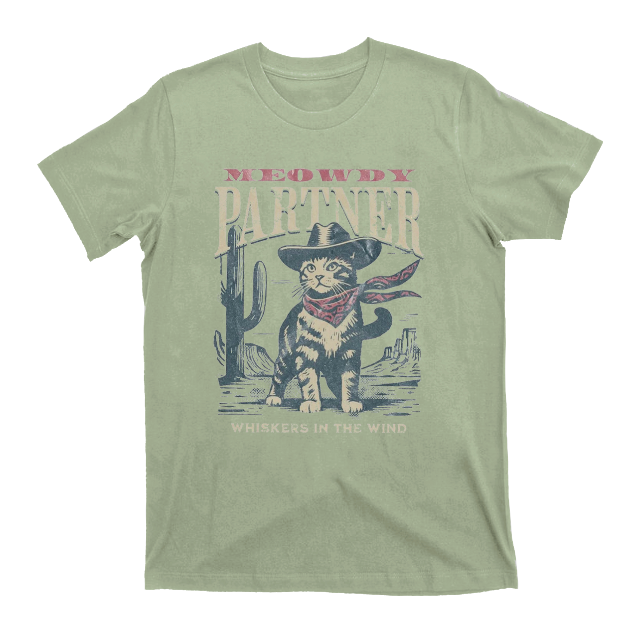 Meowdy Partner Cowboy Cat T-Shirts