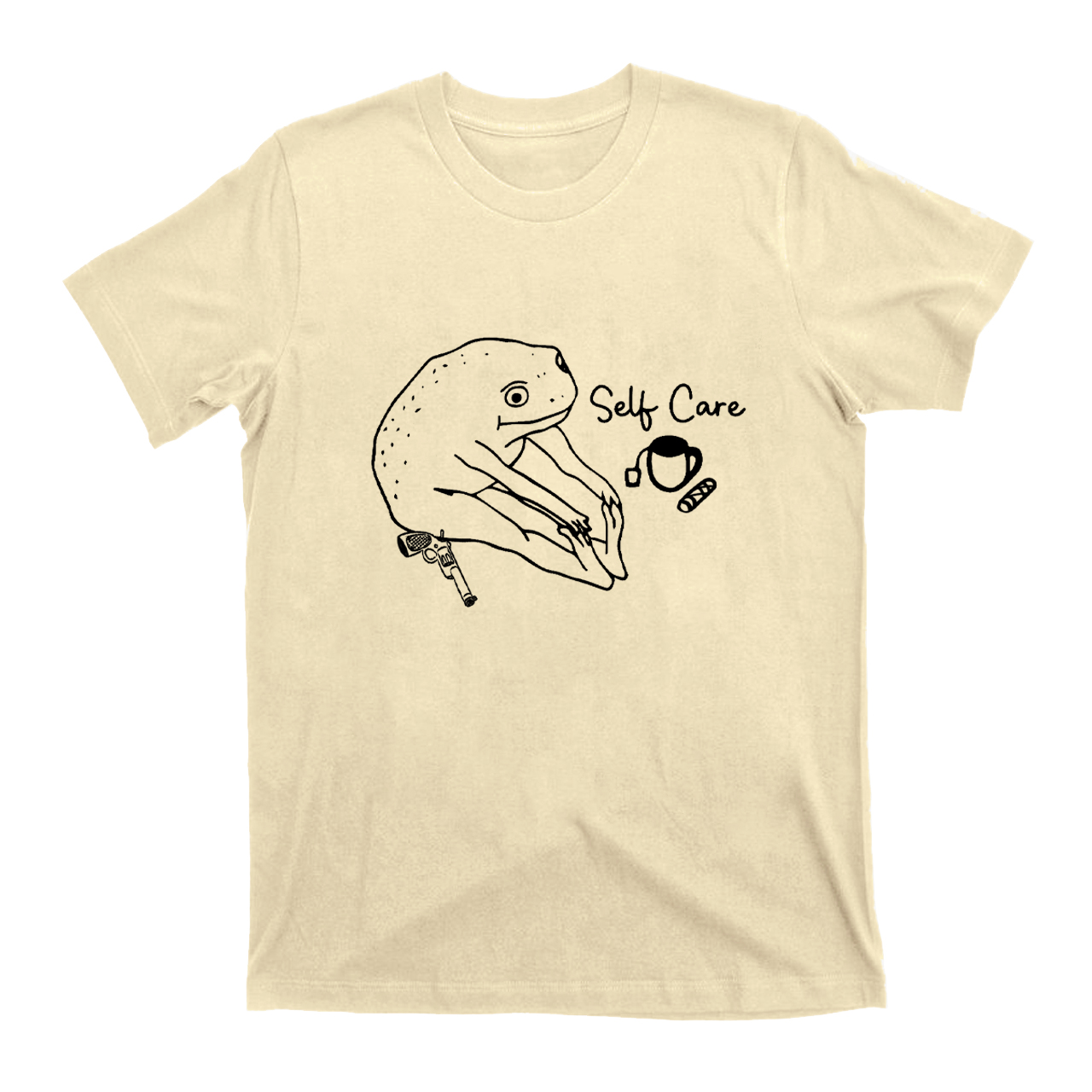 Funny Frog Self Care T-Shirts