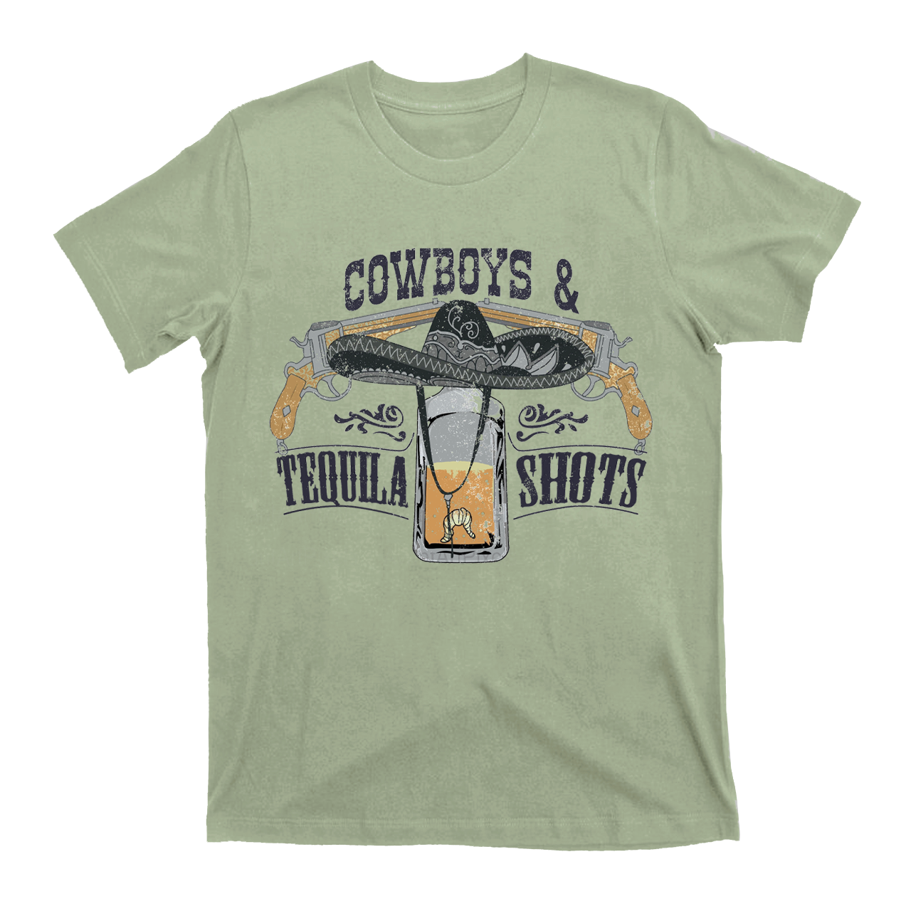 Cowboys&Tequila Shots T-Shirts