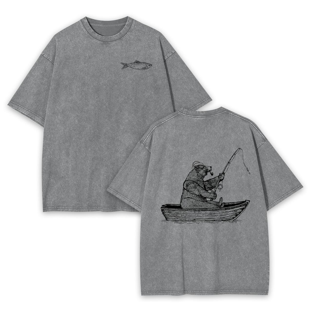 Boat Bear Garment-dye Tees