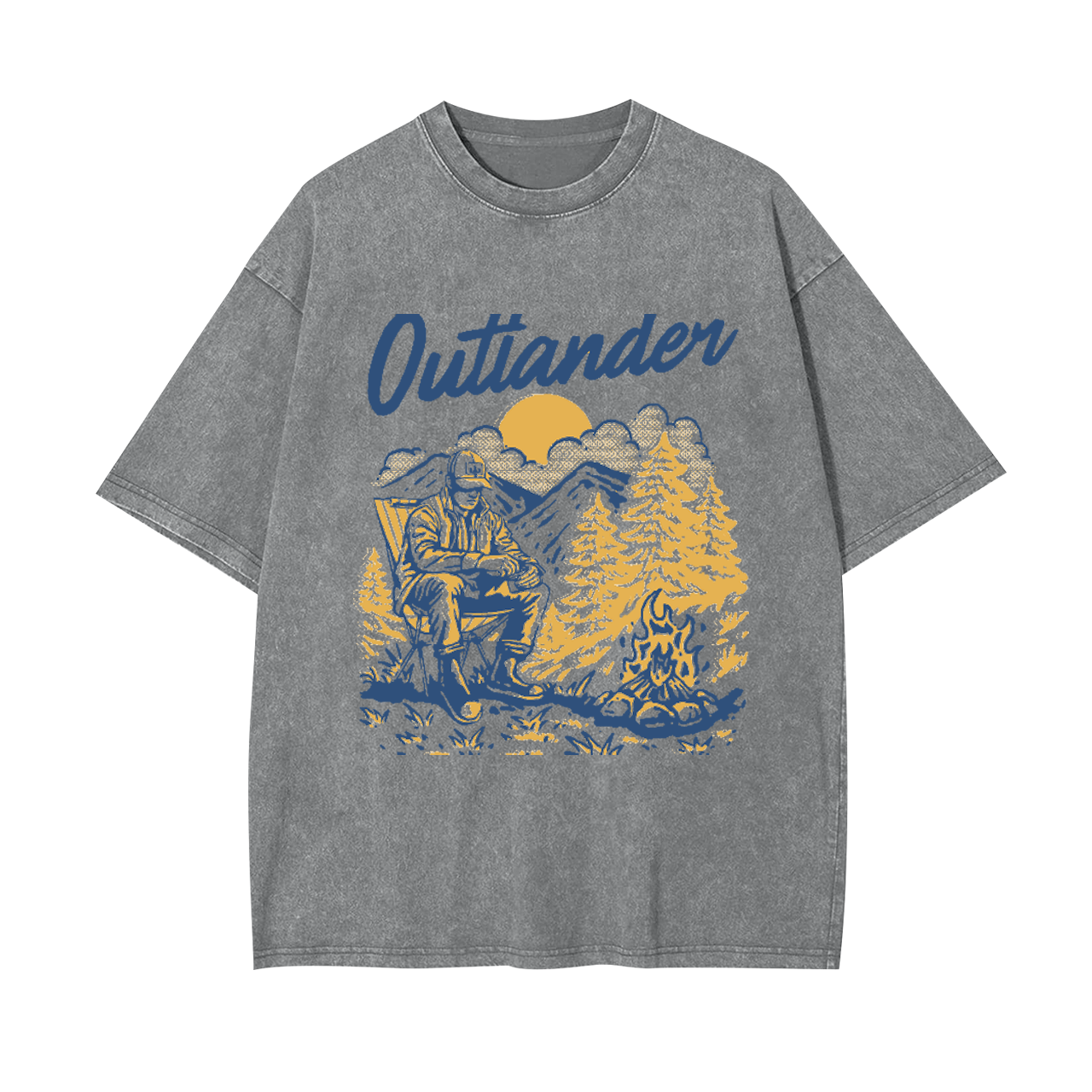 Outlander Camping Garment-dye Tees