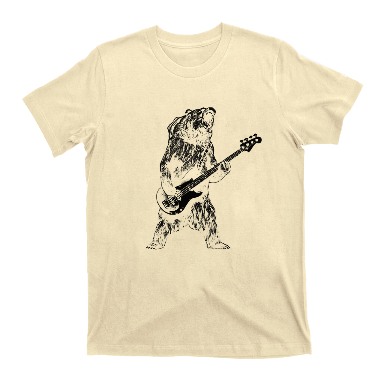 Bear Playing Bass Guitar T-Shirts