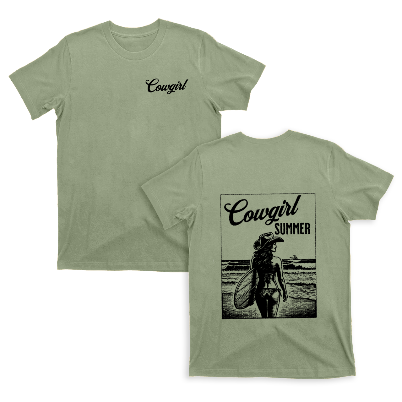 Cowgirl Summer T-Shirts